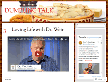 Tablet Screenshot of annesdumplingstalk.com